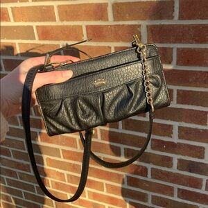 Juicy Couture Convertible Wallet Clutch Crossbody - Black